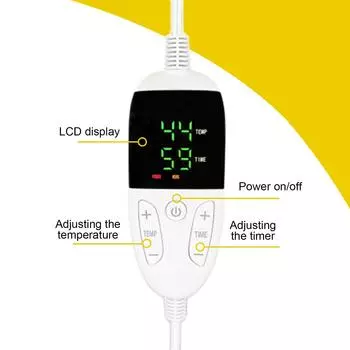 Грелка с электрическим подогревом для мужчин и женщин, облегчение боли, спазмы, менструальные боли для девочек, с 6 теплами серый