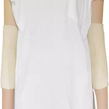 Грелки для рук Bedrock Bath Silk, 2 шт., белые (Поддержка локтей/коленей) 6610-ФЛ, белый