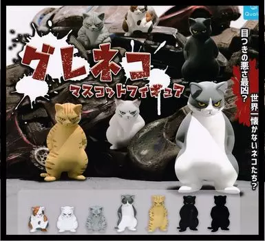 Greneco Mascot Figure Types Set Gacha Gacha Capsule Toy [7 (Full Complete)]
