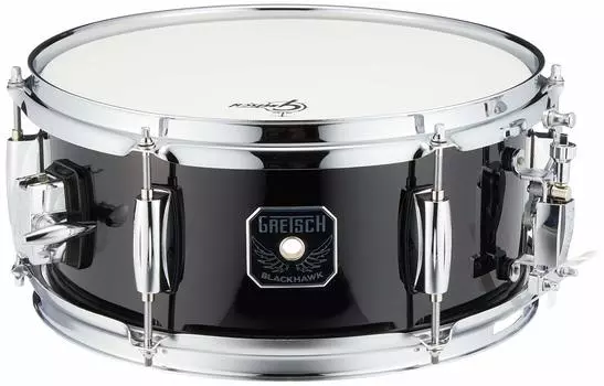 Gretsch Drums Малый барабан Gretsch Drums Полный диапазон малого барабана дюймов Black Hawk Mighty Mini 5.5x12 BH-5512-BK []