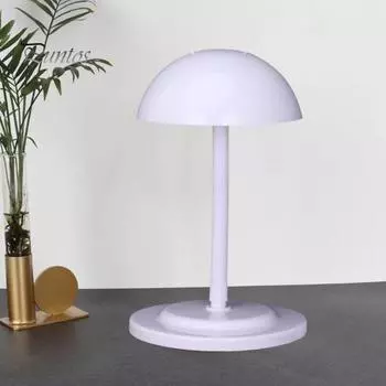 Грибная подставка для парика, регулируемая по высоте, простая сборка, портативный держатель для головы парика, инструменты, многофункциональная стойка для показа шляп розы красного