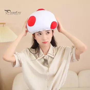 Грибная шляпа для мужчин, женщин, детей, головной убор, уникальный мягкий головной убор, аксессуар для костюма, реквизит для костюмированной вечеринки A