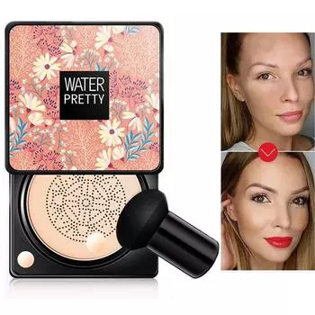 Грибовидная головка на воздушной подушке BB Тональный крем Водонепроницаемый длительный увлажняющий консилер 01# Natural естественный