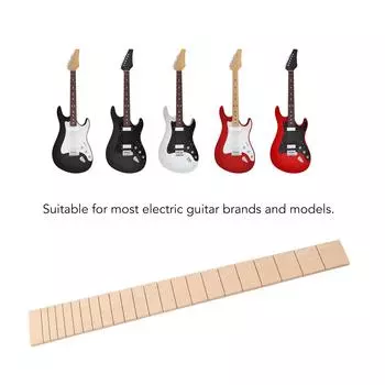 Гриф электрогитары, гриф из кленового дерева, сменный аксессуар для инструмента для игры