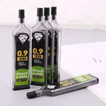 Грифели для карандашей Автоматические грифели для карандашей Сменный стержень для карандашей Канцелярские принадлежности Механический карандаш 2B 0.5mm