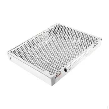 Grill Basket Clip Reusable with Handle Cooking Accessories Rack for Camping