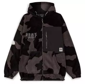 Grimey Back At You All Over Print Polar full zip свитшот XS