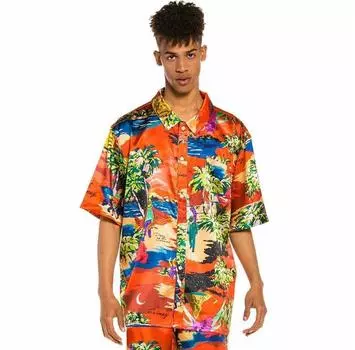 Grimey Ocean Gateways Button Up рубашка с коротким рукавом XL