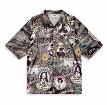 Grimey Supastar Satin рубашка с длинным рукавом S