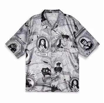 Grimey Supastar Satin рубашка с коротким рукавом M