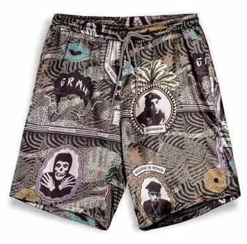 Grimey Supastar Satin шорты M