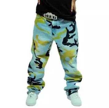 Grimey The Strait Talk All Over Print Regular джинсы L