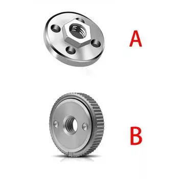 Угловая шлифовальная машина SDS быстросъемная гайка металлическая стопорная гайка для совместимых шлифовальных машин Bosch AEG, Hitachi, Metabo, Makita Platen Steel