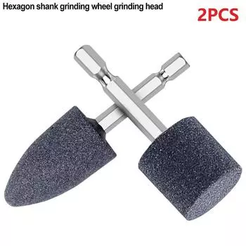 Grinding Head Hexagonal Shank Portable Sharpening Head Tool