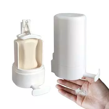 Grinding Soapy Box Bar Soap Grinder Solid Soapy Bar Dispenser Container Wall Mounted Crusher Solid Soapy Bar Grinding Box Holder