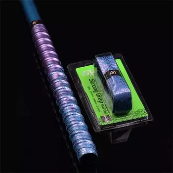 Grip Anti-Skid Fishing Rod Wrapping Belt Badminton Grip Tape Tennis Overgrips Fishing Rod Sweatband Blue Purple