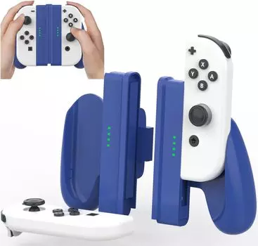 Grip Switch Game Grip Switch Grip Эргономичная подставка-держатель Ручка-переключатель Приятные на ощупь ощущения Легко надевать и снимать Nintendo Switch Organic EL