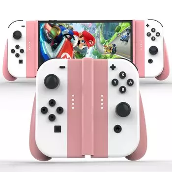 Grip Switch Game Grip Switch Grip Эргономичная подставка-держатель Ручка-переключатель Приятные на ощупь ощущения Легко надевать и снимать Nintendo Switch Organic EL