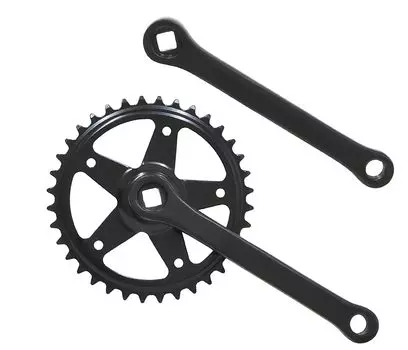 GRK бесшплинтовая шатуны 36T черные (170мм)