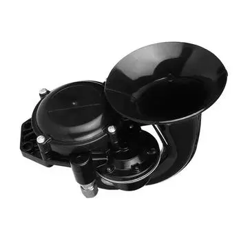 Громкая одиночная труба 120 дБ, воздушная сирена в виде улитки, стайлинг автомобиля, водонепроницаемый динамик, универсальный для автомобиля, грузовика, автобуса, фургона