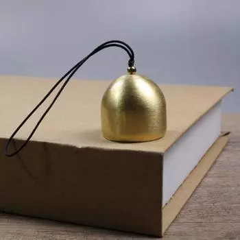 Громкие латунные колокольчики Чистый звук Колокольчик ветра Подвеска для питомца Рождественский дверной колокольчик Рождественская елка Black-Brass