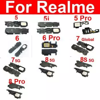 Громкий динамик звонка для OPPO Realme 3 3i 5 5i 5S 5Pro 6 6i 6Pro 7 8i 8 8S 5G, гибкий кабель звонка 5G, запасные части Realme 1