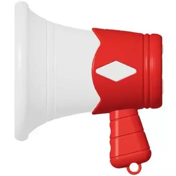 Громкоговоритель Музыкальный Труба Брелок Запись Ручные Динамики Игрушка Мини Рог Брелок Друг Подарок синий