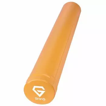 Grong Stretching Pole Йога Pole Длинный 98 см Диаметр 15 см Мягкий Тип Желтый Оранжевый желтый оранжевый