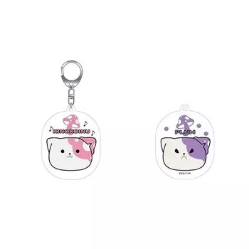 [Groove Garage] mushroom dog Front and back acrylic mushroom dog & plum
