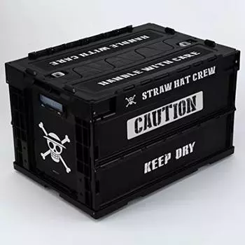 Groove Garage ONE PIECE Складной контейнер Пираты Соломенной Шляпы чёрный