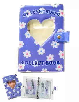 GrooveM Axta Case Axta Case Storage File Otakatsu Goods Collect Book Budget Binder (фиолетовый) фиолетовый