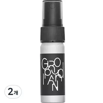Ground Plan Water Glow Glow Мягкокислотный спрей-спрей для лица Гипоаллергенный портативный Moisture Clean Beauty Mini Mist, 20 мл, 2 шт.