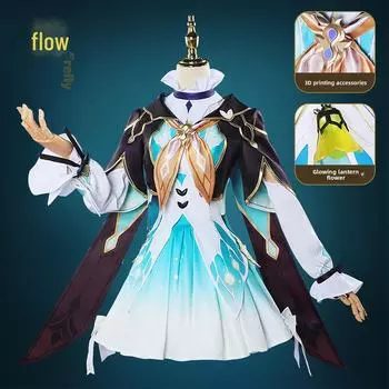 Groundhog Star Dome Railway Firefly Аниме Косплей Костюм One size