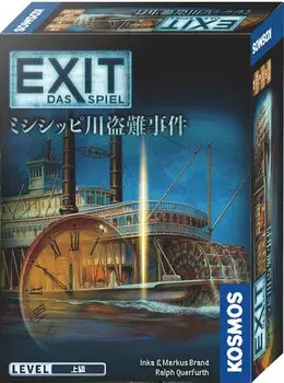 Group SNE EXIT The Game Mississippi River Theft ages 12 and Board game Escape (1-4 players, 60-120 minutes, up)