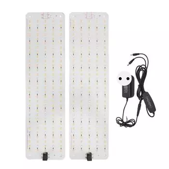 Grow Light 12V Многофункциональная 6 уровней яркости светодиодная панель Grow Light для офиса и дома EU Plug