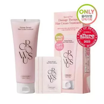 Growers Damage Therapy Hair Cream Treatment 220ml special (+ free 21ml cream treatment)