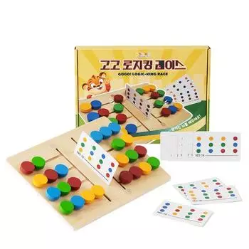Growit Gogo Logi King Race Speed Brain Development Board Game, популярная корейская игра
