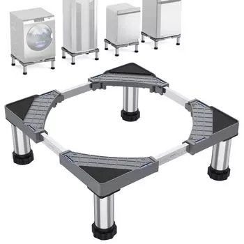 Grpoche Стиральная машина Подъемная стиральная машина Холодильник 4 Может быть Поднятие Высота Загрузка Включает Поднятый холодильник Уменьшает Аномальный Шум и Подкладку