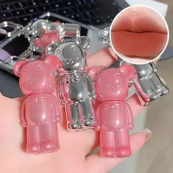 Грязь для губ, матовая, бархатная, глазурь для губ, красный блеск для губ, антипригарная чашка, невыцветающая красная косметика для губ и щек, румяна