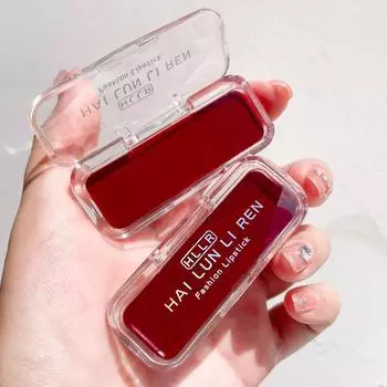 Грязь для губ, матовая бархатная помада, долговечная водостойкая антипригарная чашка, оттенок для губ, натуральная косметика для макияжа губ