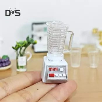 Грязь в вашем глазу Миниатюрная имитация соковыжималки Кухонная сцена Модель DIY Аксессуар Игрушка для кукольного домика