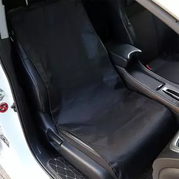 Грязеотталкивающий чехол для автомобильного сиденья, безопасность для собак, передний ряд, автомобильная подушка, водонепроницаемая ткань Оксфорд, коврик для домашних животных, для путешествий и транспортировки собак