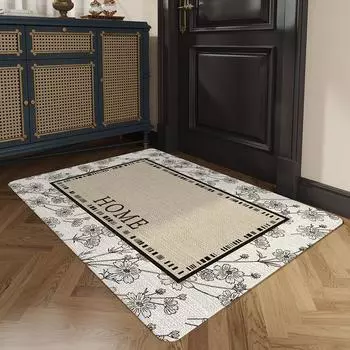Грязеотталкивающий коврик для входной двери Nordic Ins. Входная дверь в дом впитывает воду и отталкивает грязь. Противоскользящий коврик для ног на улице. 50*80cm