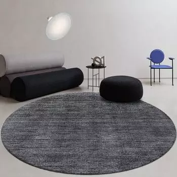 Грязеотталкивающий круглый ковер офисный компьютерный спортивный вращающийся стул стол табурет для учебы под спальней круглый напольный коврик 800MMx800MM