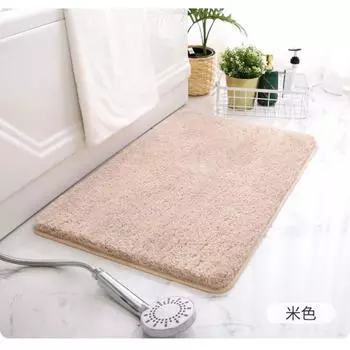 Грязеотталкивающий впитывающий коврик для двери в ванную комнату, быстросохнущий, впитывающий коврик для входной двери кухни 40*60CM серый