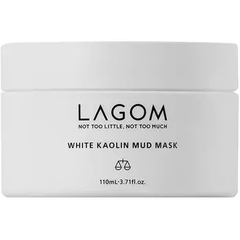 Грязевая маска Lagom White Kaolin 110 мл, 1 упаковка, 1 шт.