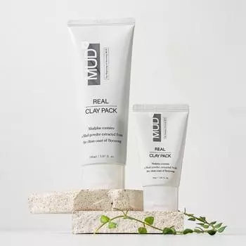 Грязевая маска MUD, набор из настоящей глины 150 мл+30 мл