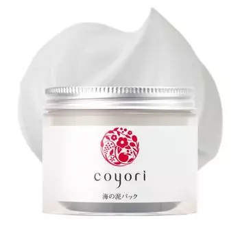 Грязевая маска с морем Койори 80 г Хватит на 2 месяца Чувствительная кожа Маска для пор Грязевое умывание Грязевая маска Меланин Уход за тусклостью Уход за кожей, повреждённой УФ-лучами Натуральная косметика