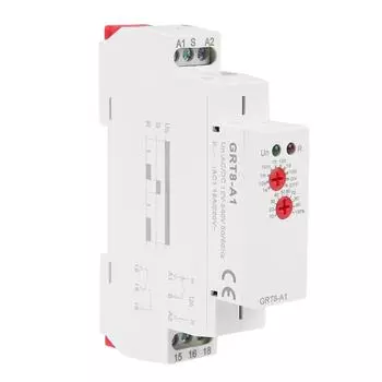 GRT8- Реле времени задержки включения питания на DIN-рейку, переменный ток/ 12 В~240 В