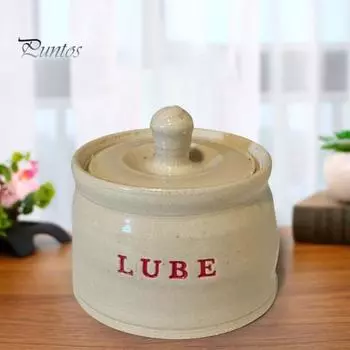 Грубая маленькая банка с крышкой, прочная смоляная ручная работа, с принтом букв, контейнер для хранения для взрослых, украшение для домашнего офиса, рабочего стола, орнамент A